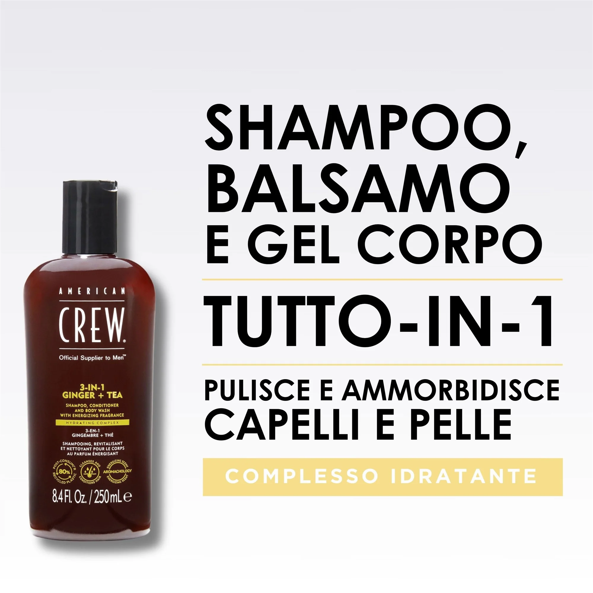 American Crew 3-In-1 Energizing 450 ml - Image 2