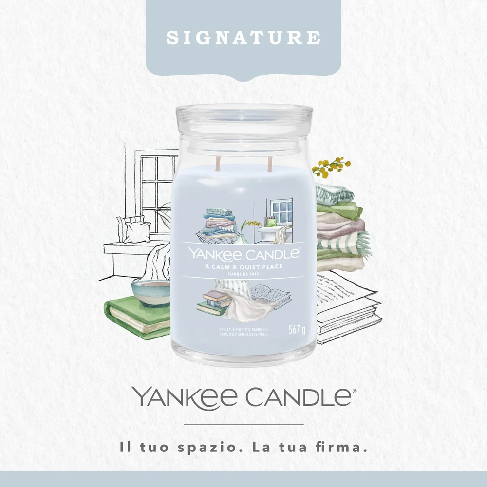 Yankee Candle A Calm & Quiet Place Signature Grande  & Quiet Place Signature - Image 3