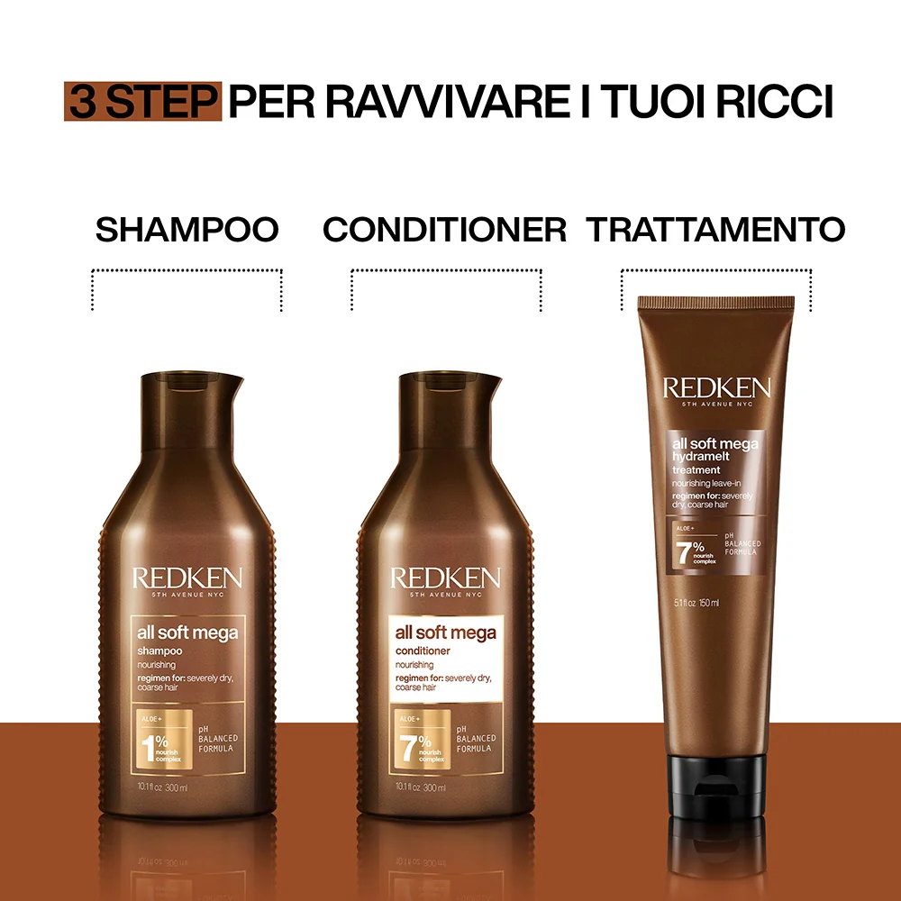 Redken All Soft Mega Curls Hydramelt Leave-In 150 ml - Image 2