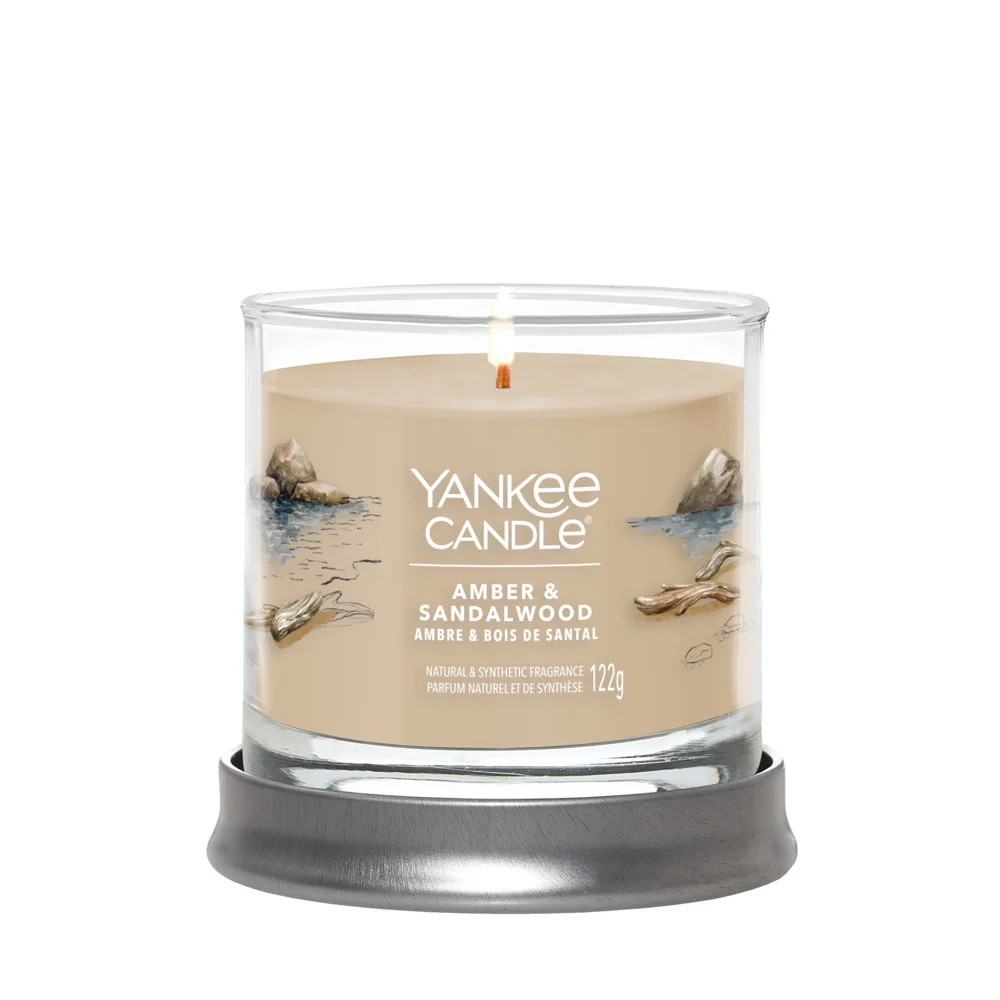 Yankee Candle Amber & Sandalwood Signature Tumbler - Image 2