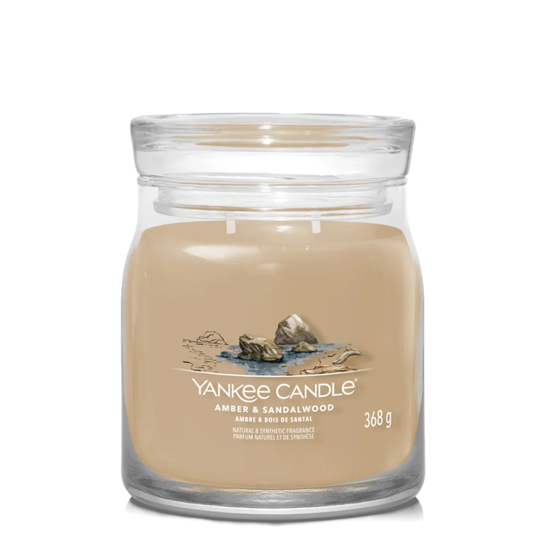 Yankee Candle Amber & Sandalwood Signature Media & Sandalwood Signature