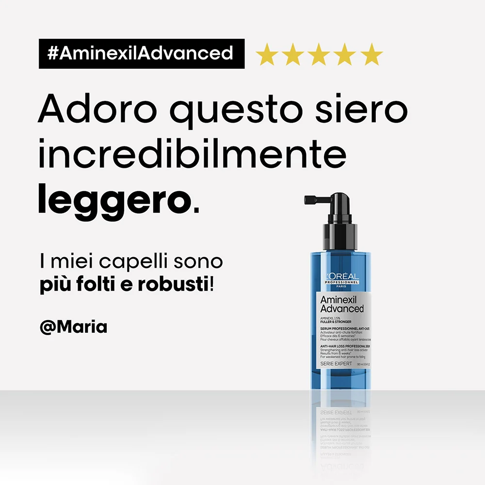 L'oreal Professionnel Aminexil Advanced Fiale 10 x 6 ml - Image 4