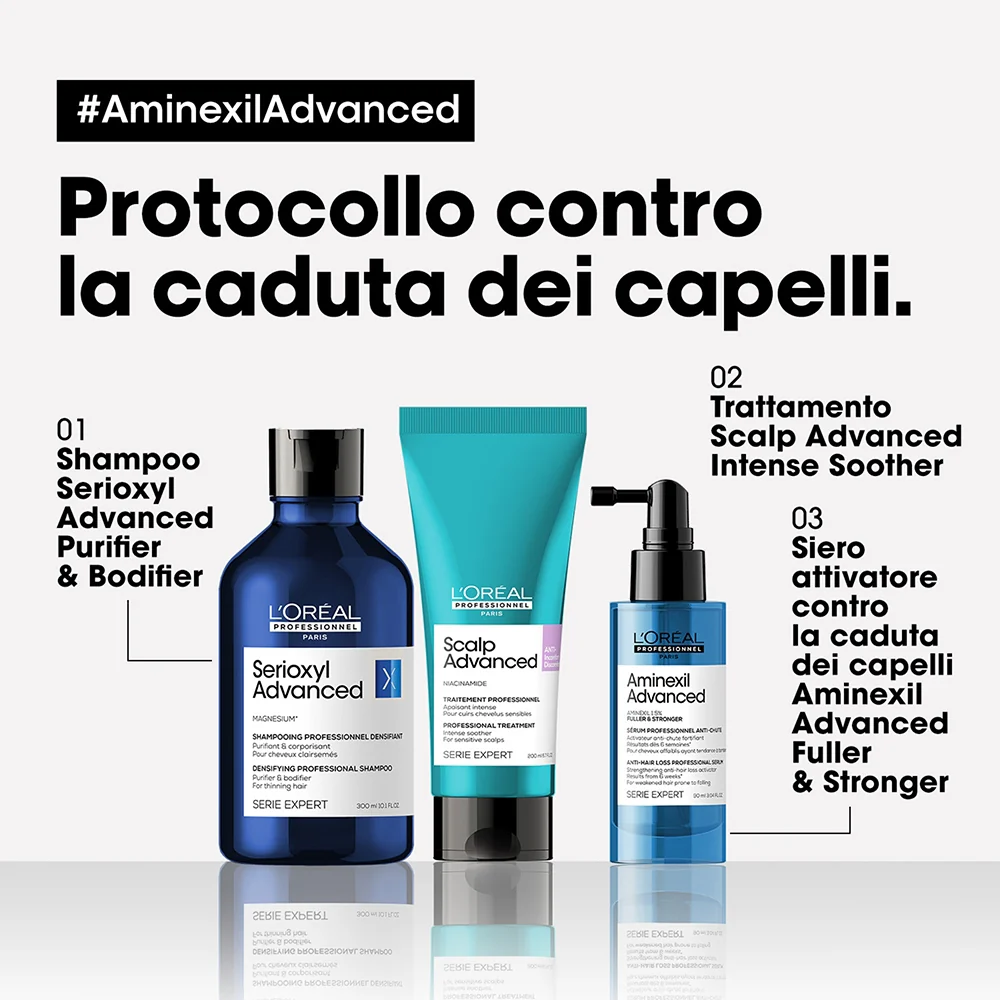 L'oreal Professionnel Aminexil Advanced Fiale 10 x 6 ml - Image 5