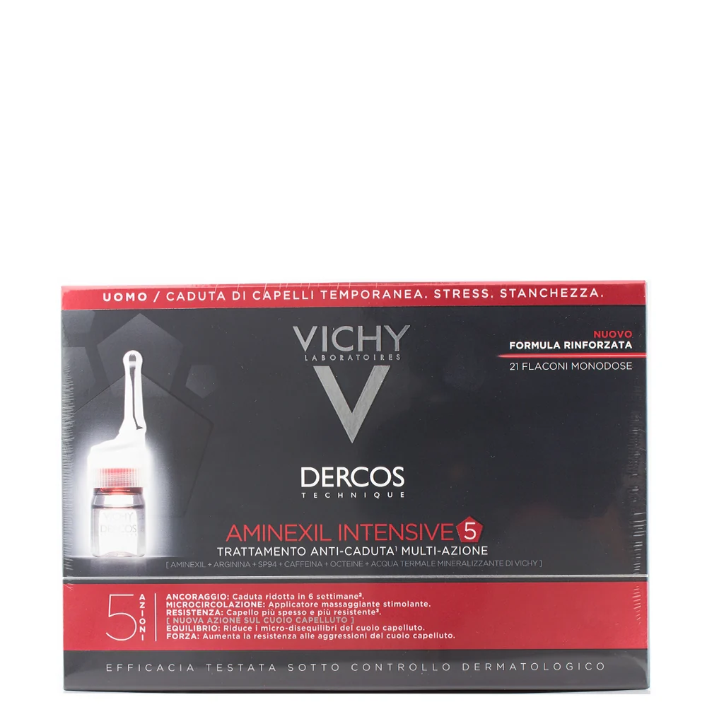 Vichy Dercos Aminexil Fiale Uomo  21x6 ml