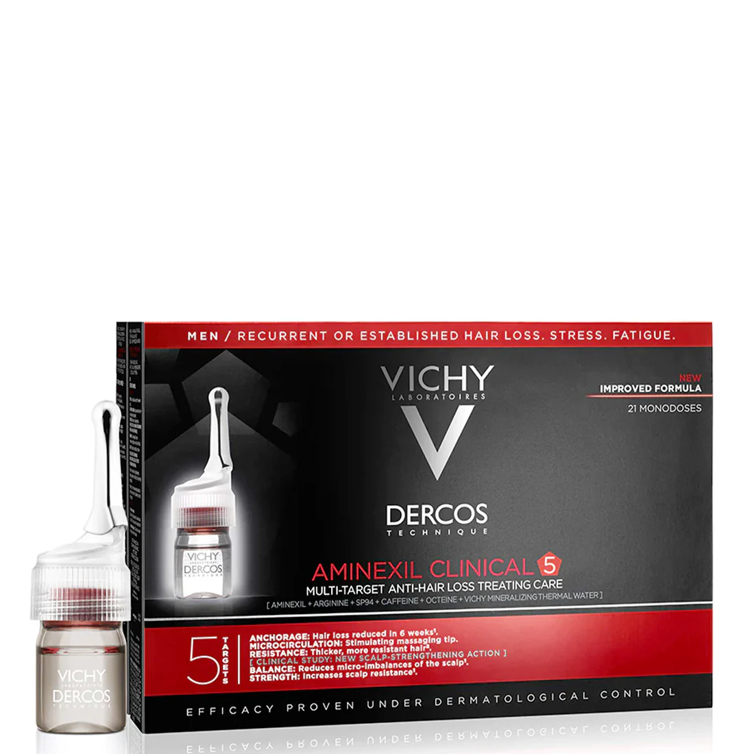 Vichy Dercos Aminexil Fiale Uomo  21x6 ml - Image 2