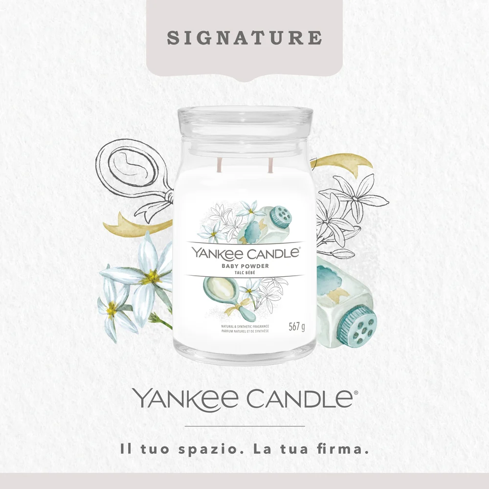 Yankee Candle Baby Powder Signature Grande owder Signature - Image 3