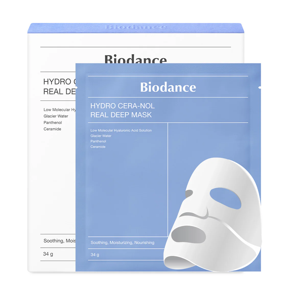 BIODANCE Hydro Cera-Nol Real Deep Mask 4 pz