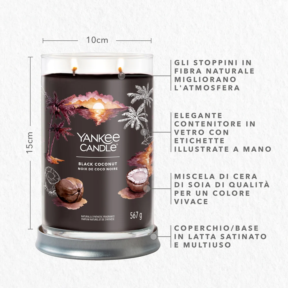 Yankee Candle Black Coconut Signature Tumbler - Image 2