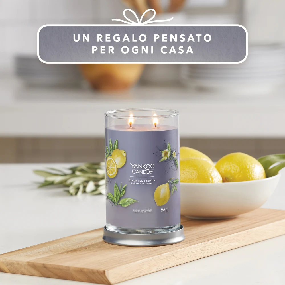 Yankee Candle Black Tea & Lemon Signature Tumbler - Image 5