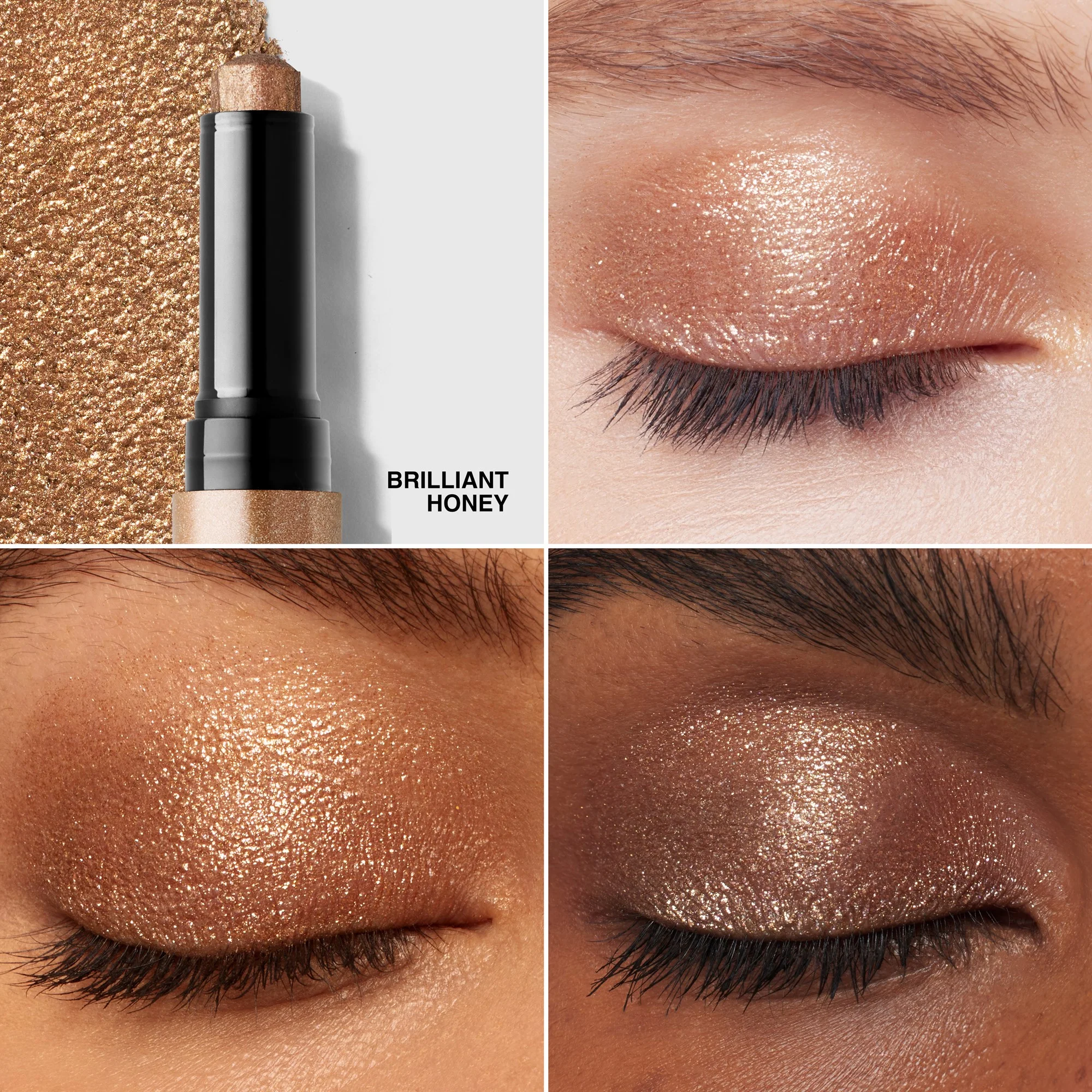 BOBBI BROWN Crystal Eyeshadow Stick Brilliant Honey - Image 2