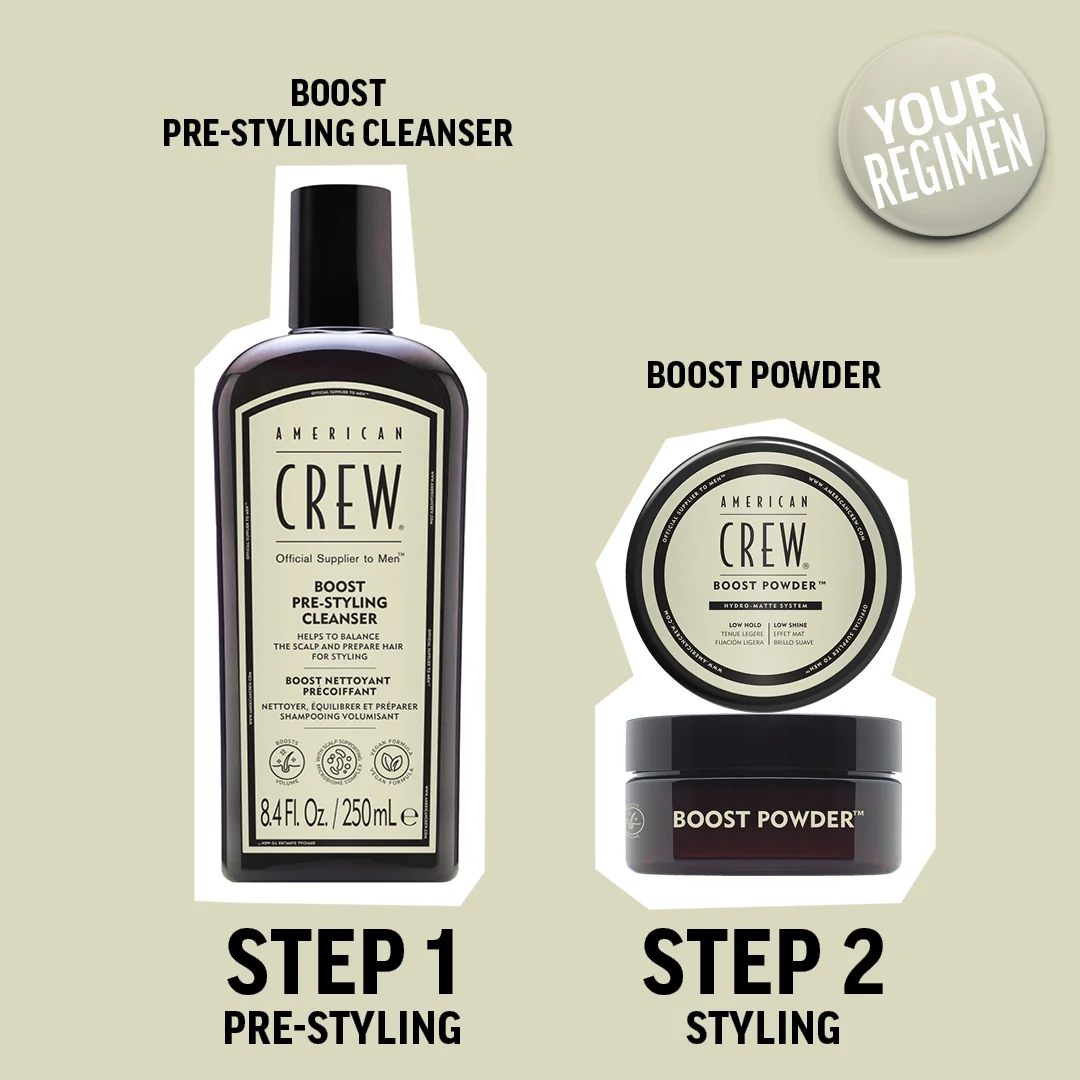 American Crew Boost Pre-Styling Shampoo 250 ml - Image 4