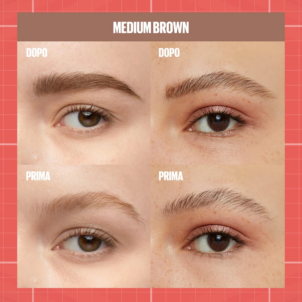 Maybelline New York Build A Brow 257 Medium Brown - Image 2