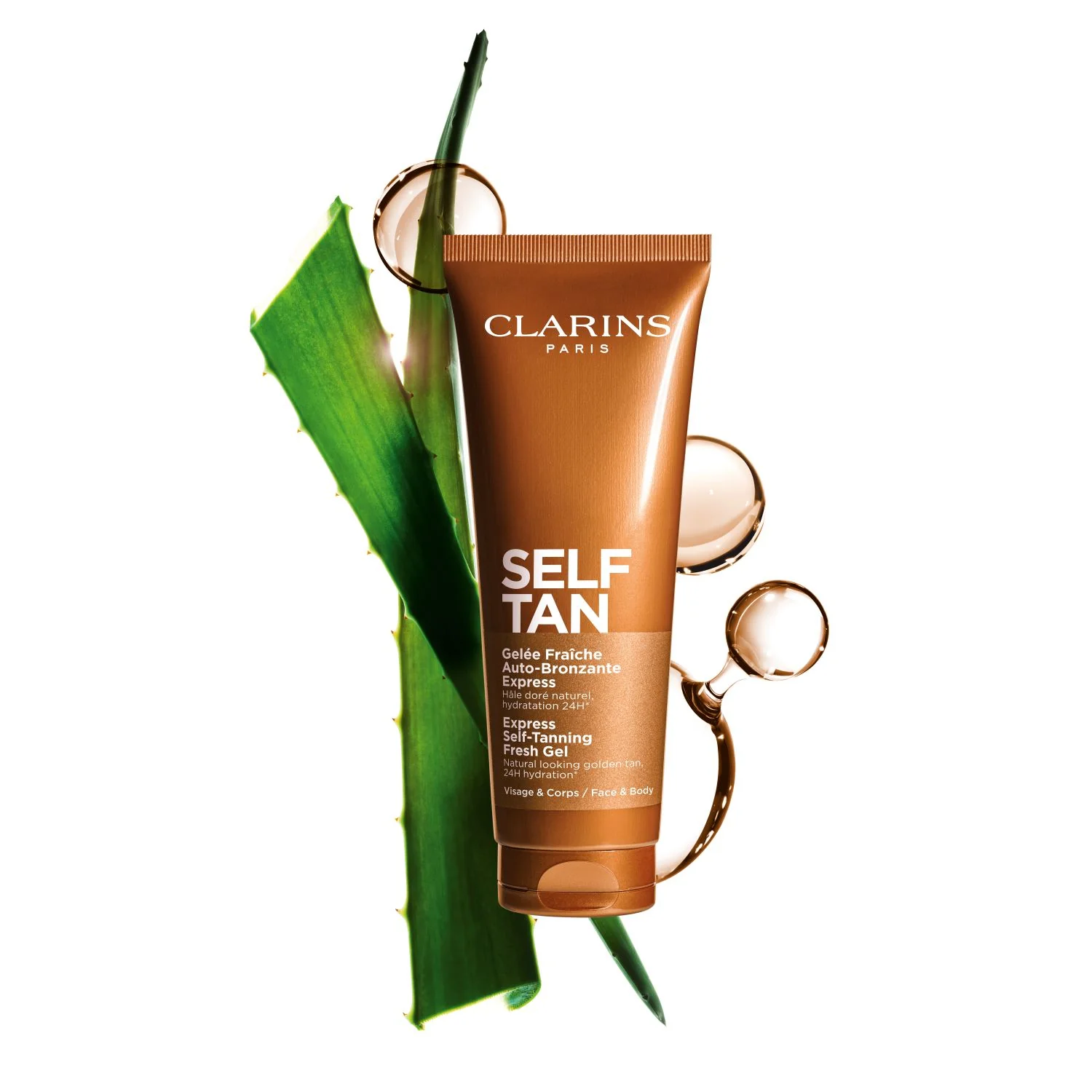 CLARINS Selftan Face Body Instant Gel  125 ml - Image 2