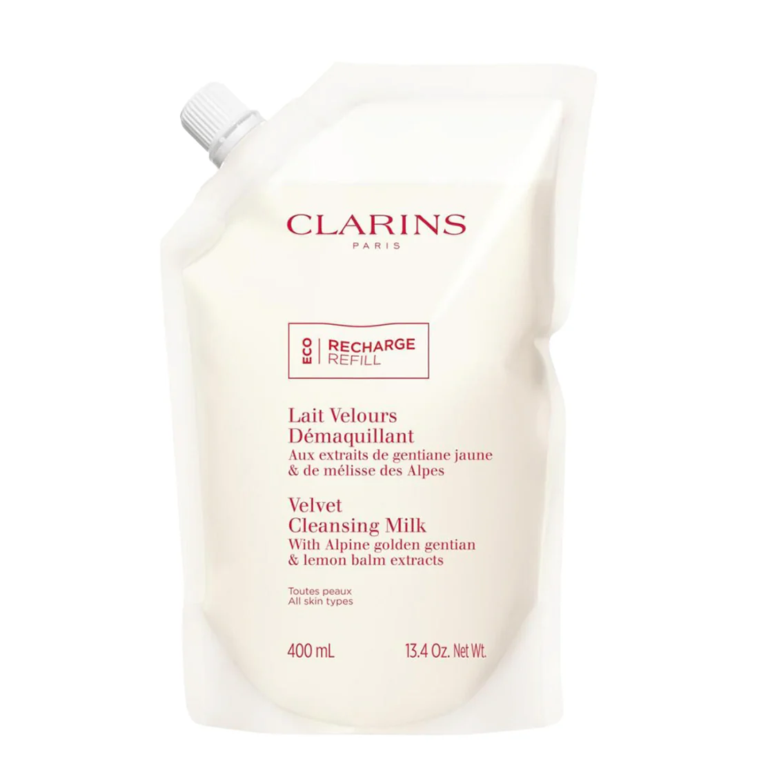 CLARINS Velvet Cleansing Milk Doypack 400 ml