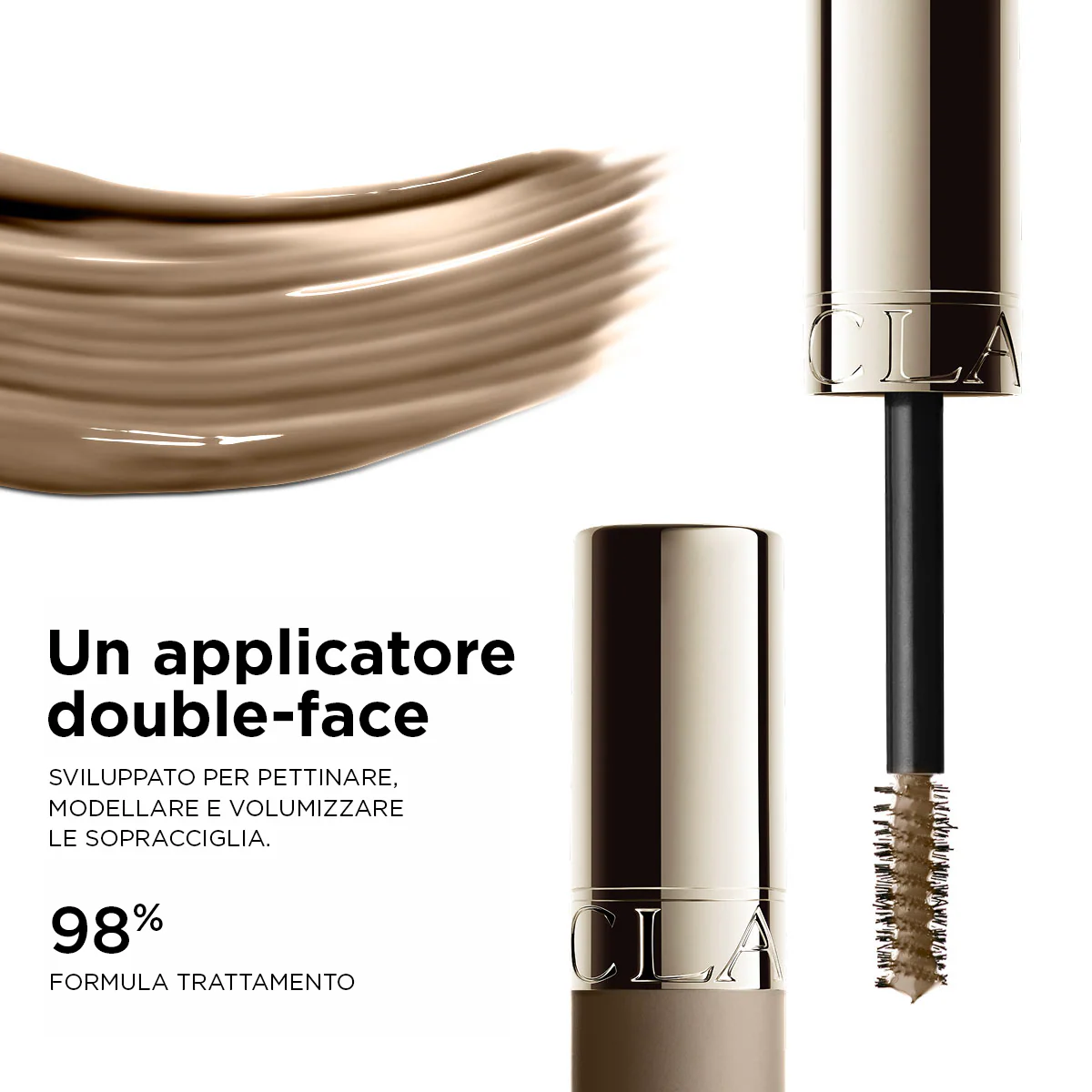 CLARINS Wonder Sculpt Brow Gel Ash Blonde - Image 4