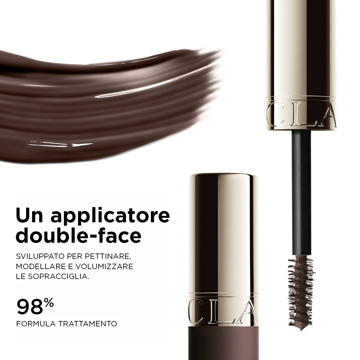 CLARINS Wonder Sculpt Brow Gel Dark Brown - Image 5