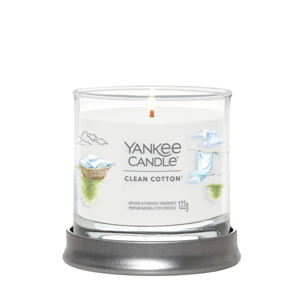 Yankee Candle Clean Cotton Signature Tumbler - Image 2