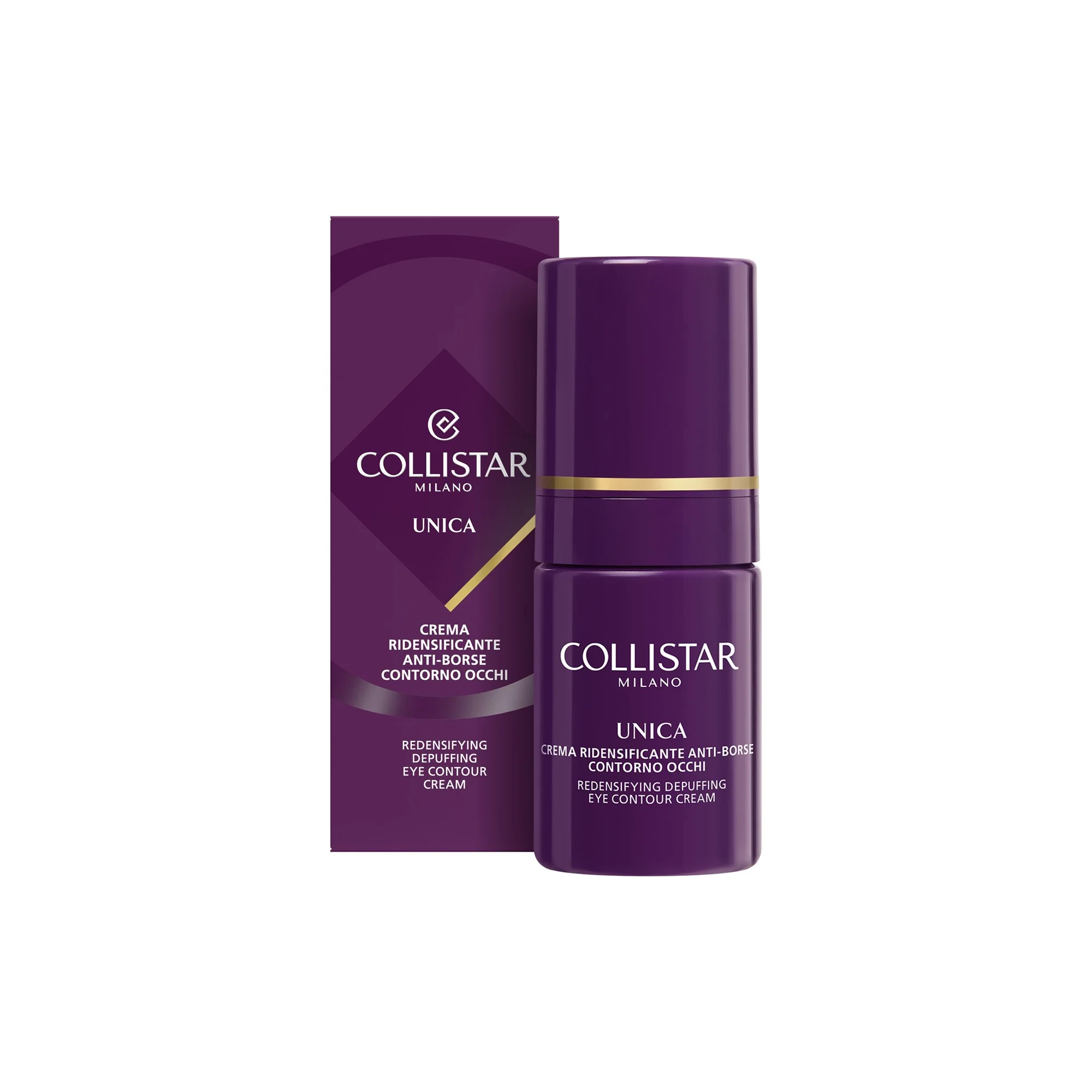 COLLISTAR Unica Contorno Occhi Ridensificante Drenante Anti-Borse 15 ml - Image 3