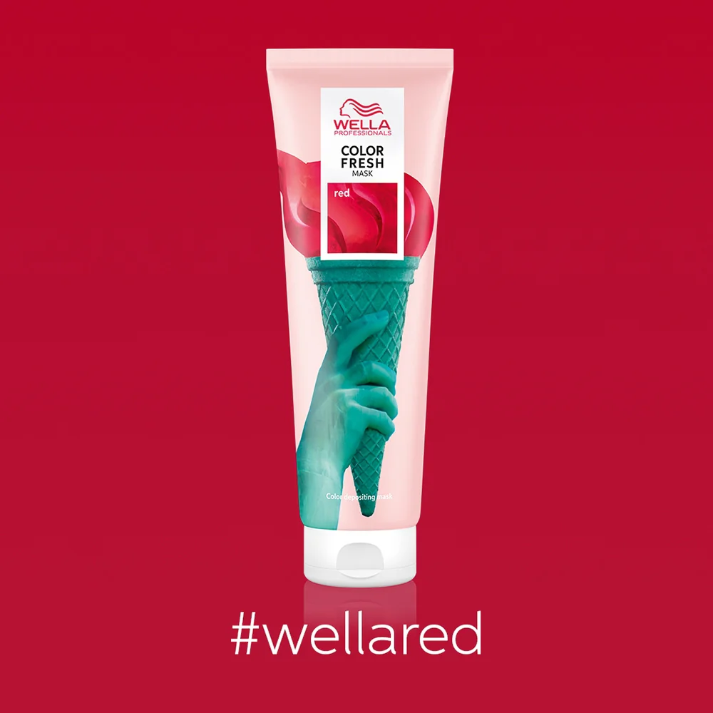 Wella Professionals Color Fresh Mask Red Red - Image 2
