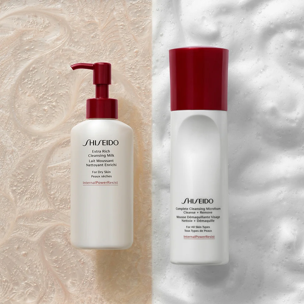 Shiseido Complete Cleansing Microfoam Cleanse+Remove 180 ml - Image 4