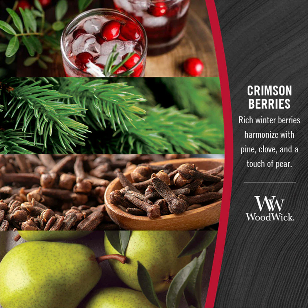 Woodwick Crimson Berries Ellipse  Berries - Image 2