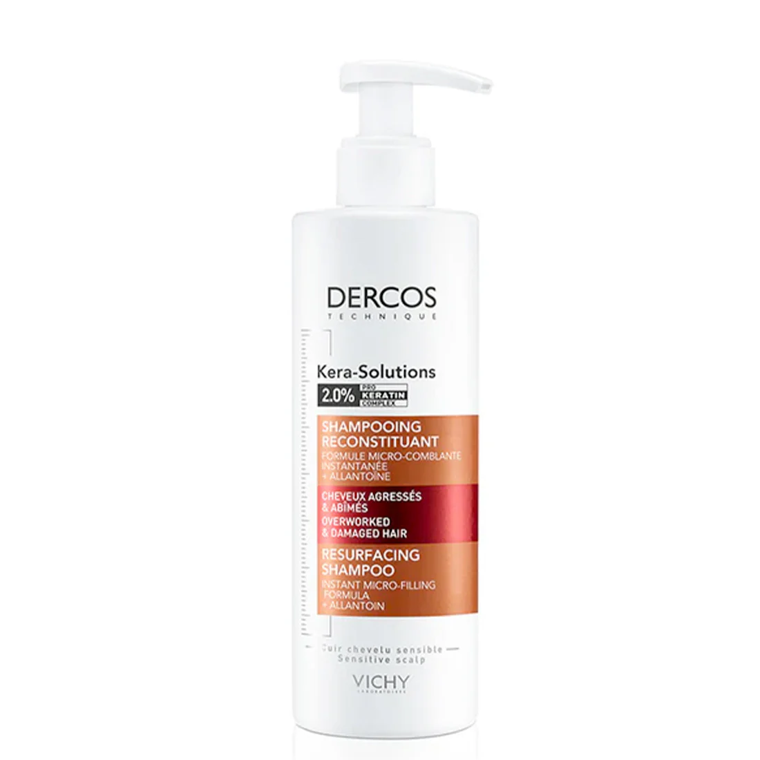 Vichy Dercos Kerasol Shampoo Cheratina  250 ml - Image 2
