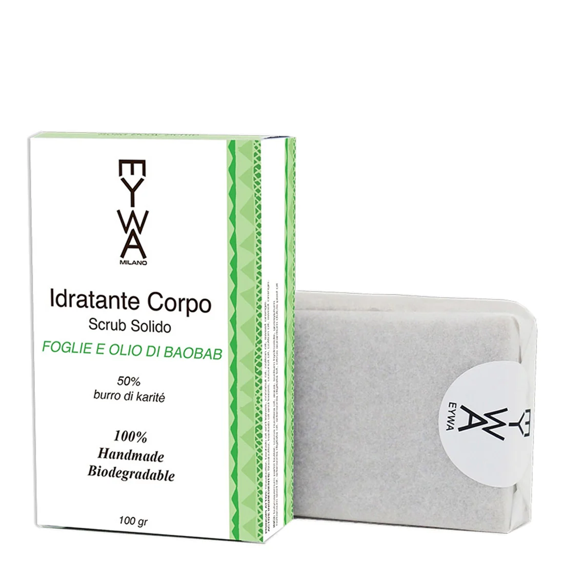 Eywa Detergente Solido Refill Esfoliante Scrub Corpo 100 gr Refill