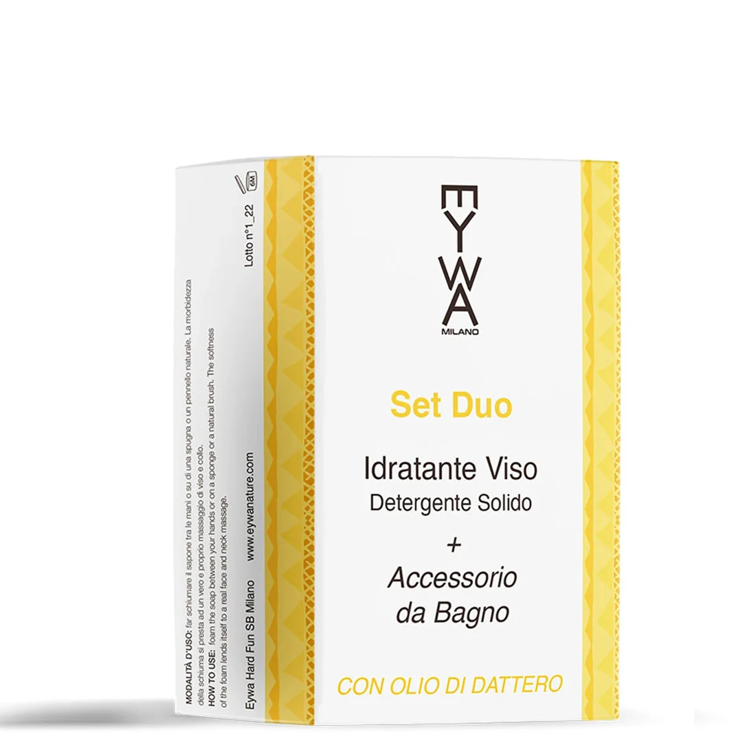 Eywa Idratante Viso Detergente Solido e Portasapone 100 gr
