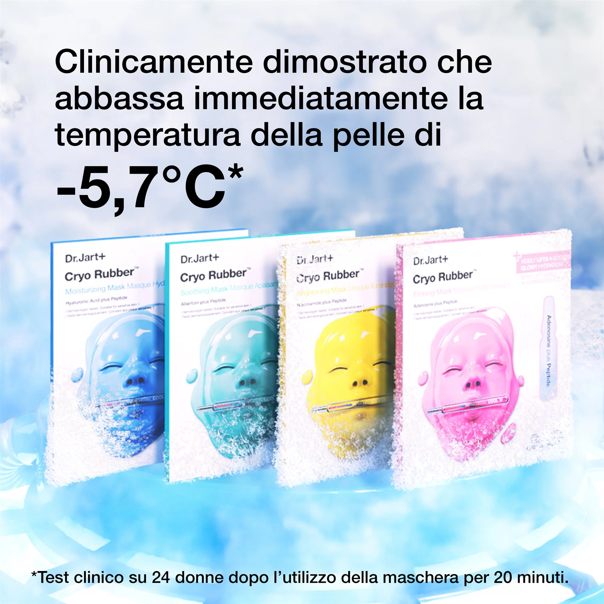 Dr.Jart+ Cryo Rubbertm Firming Mask  2 pz - Image 8