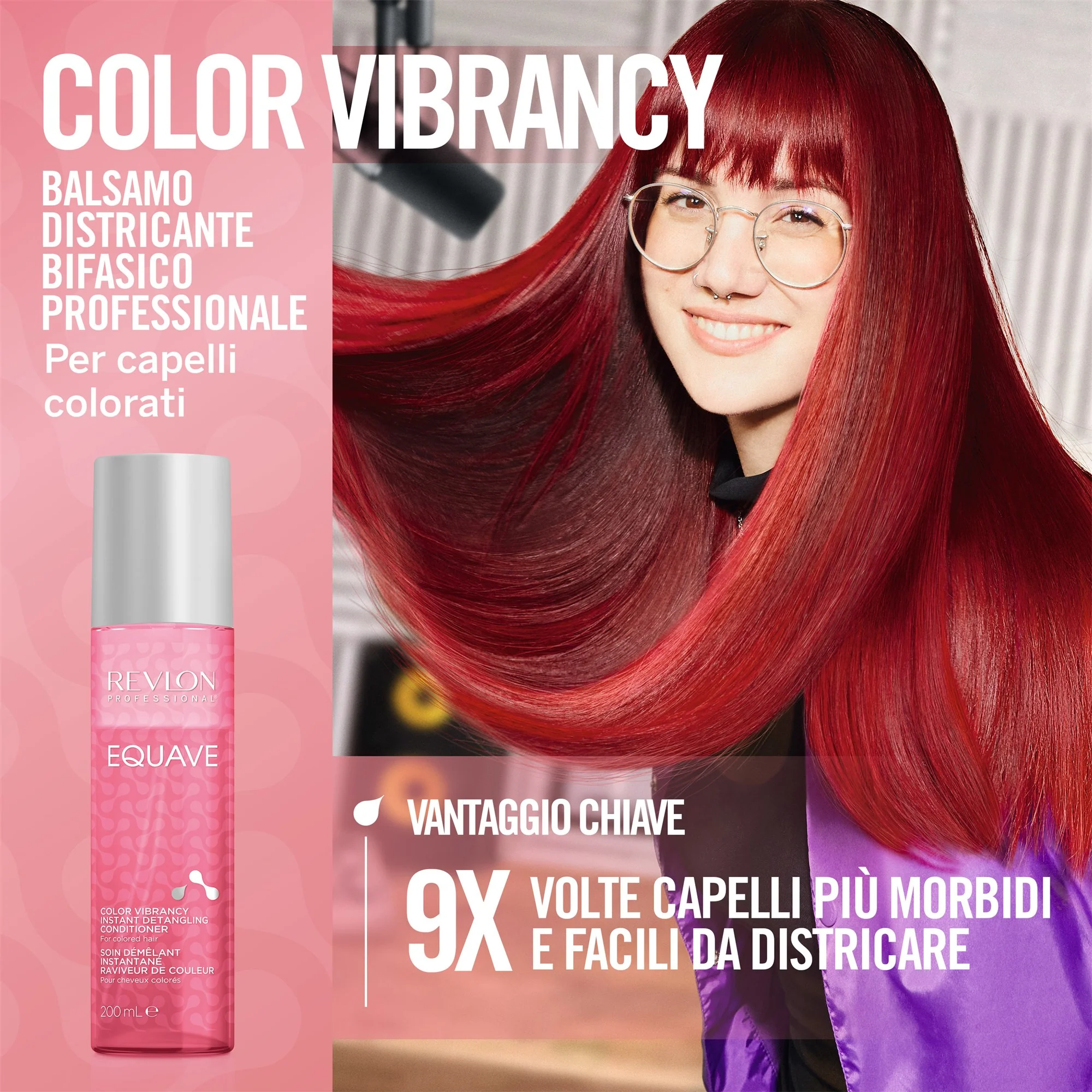 Revlon Professional Equave Color Vibrancy Bi-Phase Detangling Conditioner 200 ml - Image 2