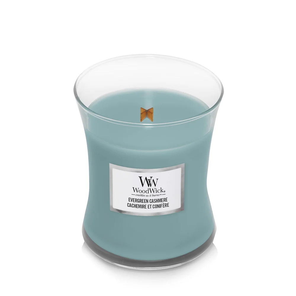 Woodwick Evergreen Cashmere Media reen Cashmere - Image 2