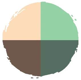 Isadora Eye Shadow Quartet 23 Neo Mint - Image 2