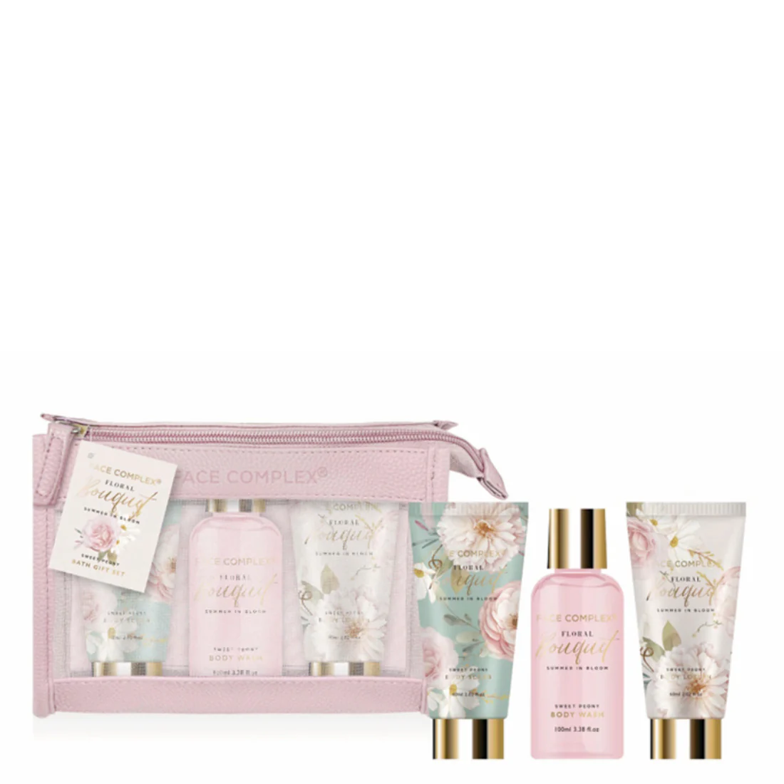FACE COMPLEX Shower Gel 100 ml + Body Lotion 60 ml + Body Scrub 60 ml Set 3 pz