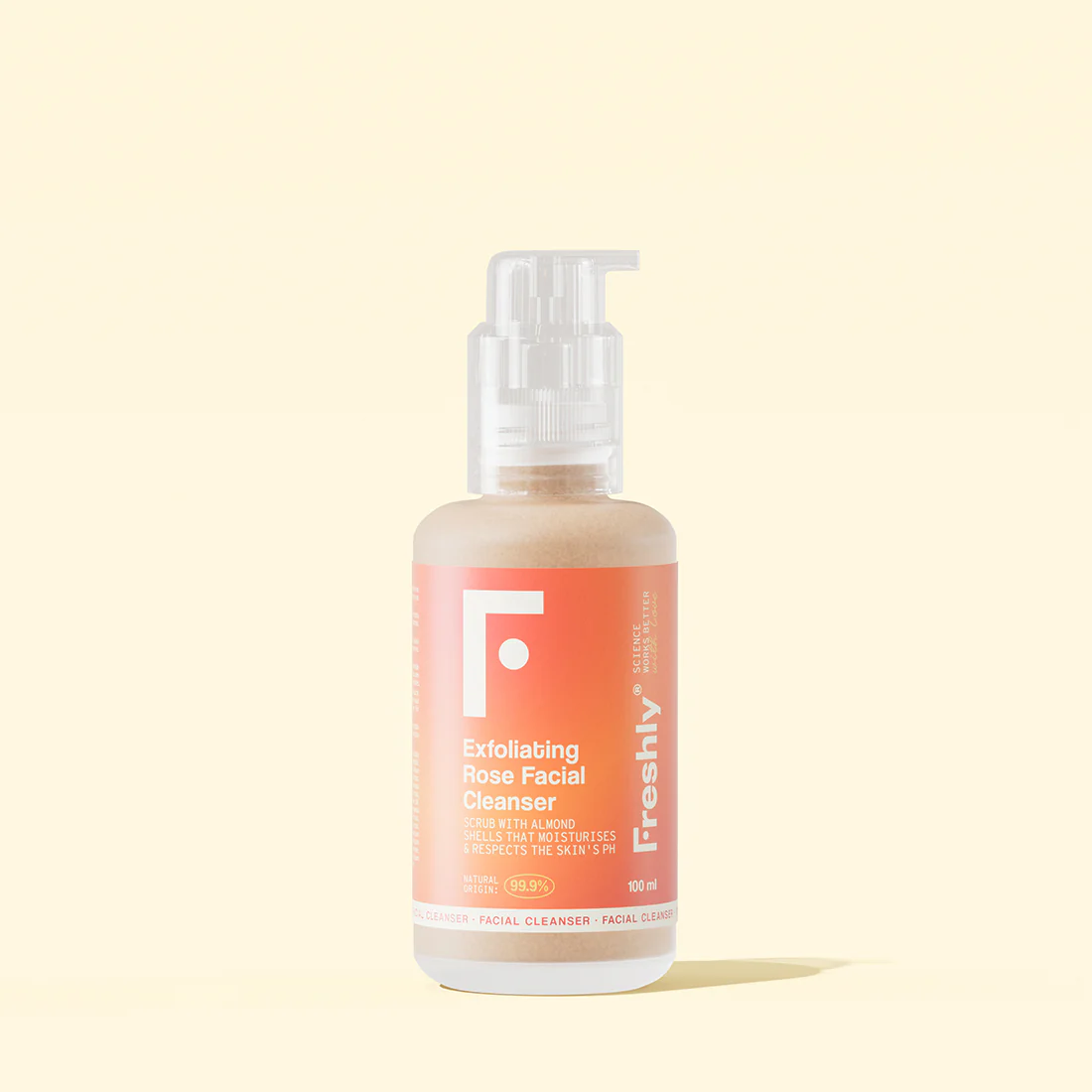 FRESHLY Exfoliating Rose Facial Cleanser  100 ml - Image 2