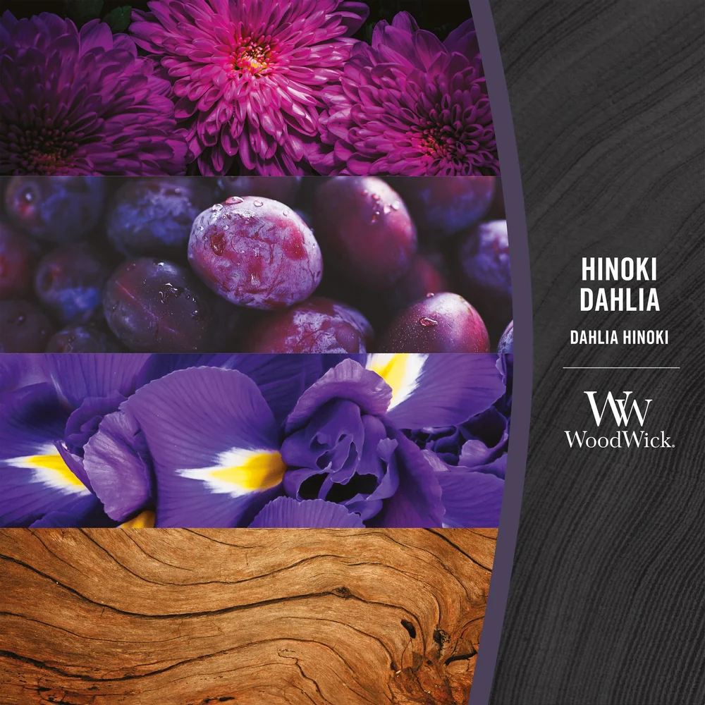 Woodwick Hinoki Dahlia Ellipse Dahlia - Image 3