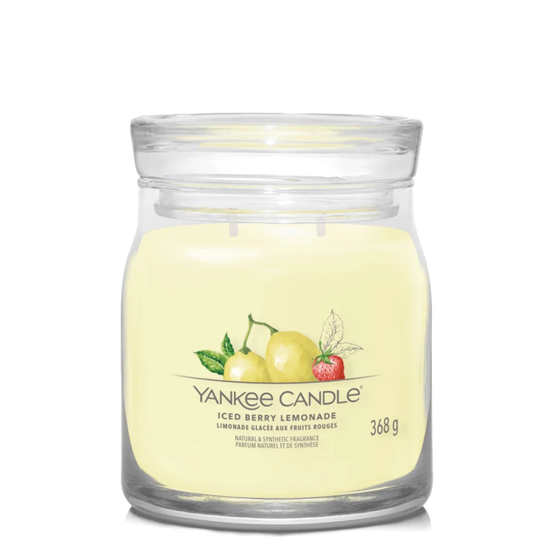 Yankee Candle Iced Berry Lemonade Signature Media Berry Lemonade Signature