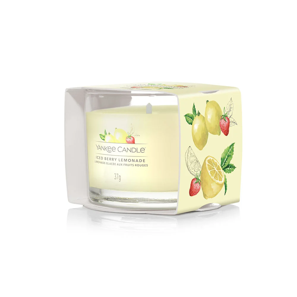 Yankee Candle Iced Berry Lemonade Votive erry Lemonade - Image 2