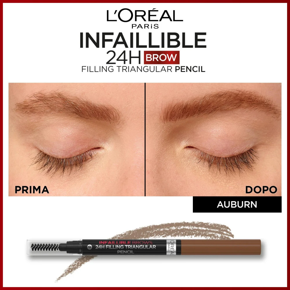L'oréal Paris Infaillible Brows 24H Pencil 5.23 Auburn - Image 3