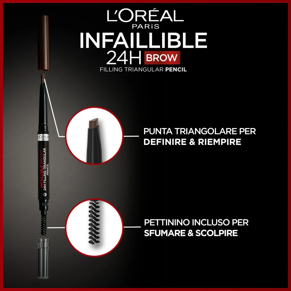 L'oréal Paris Infaillible Brows 24H Pencil 6.0 Dark Blonde - Image 2