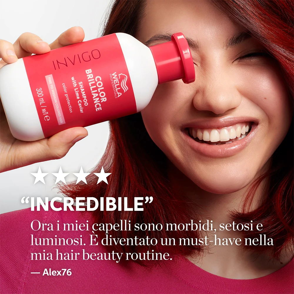 Wella Professionals Invigo Color Brilliance Shampoo Fine/Normal Hair 300 ml - Image 2
