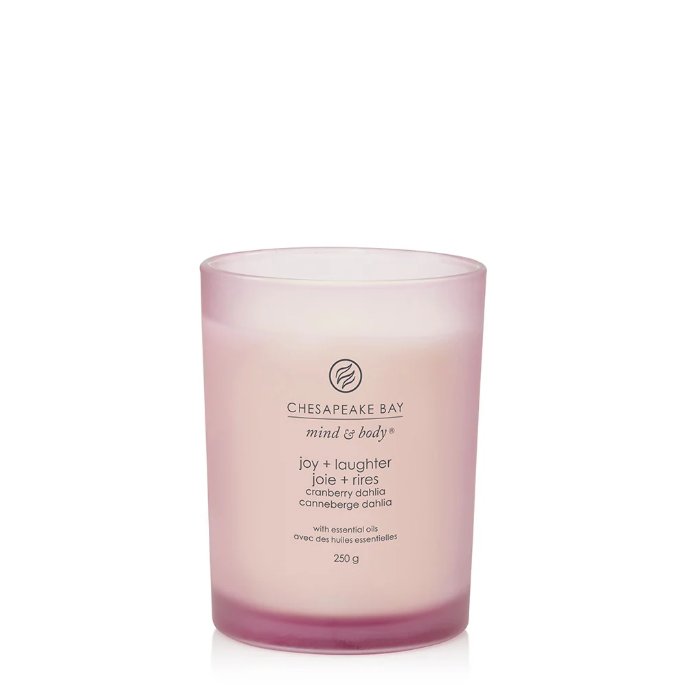 Chesapeake Bay Candle Joy & Laughter (Cranberry Dahlia) Media  Laughter (Cranberry Dahlia) - Image 2