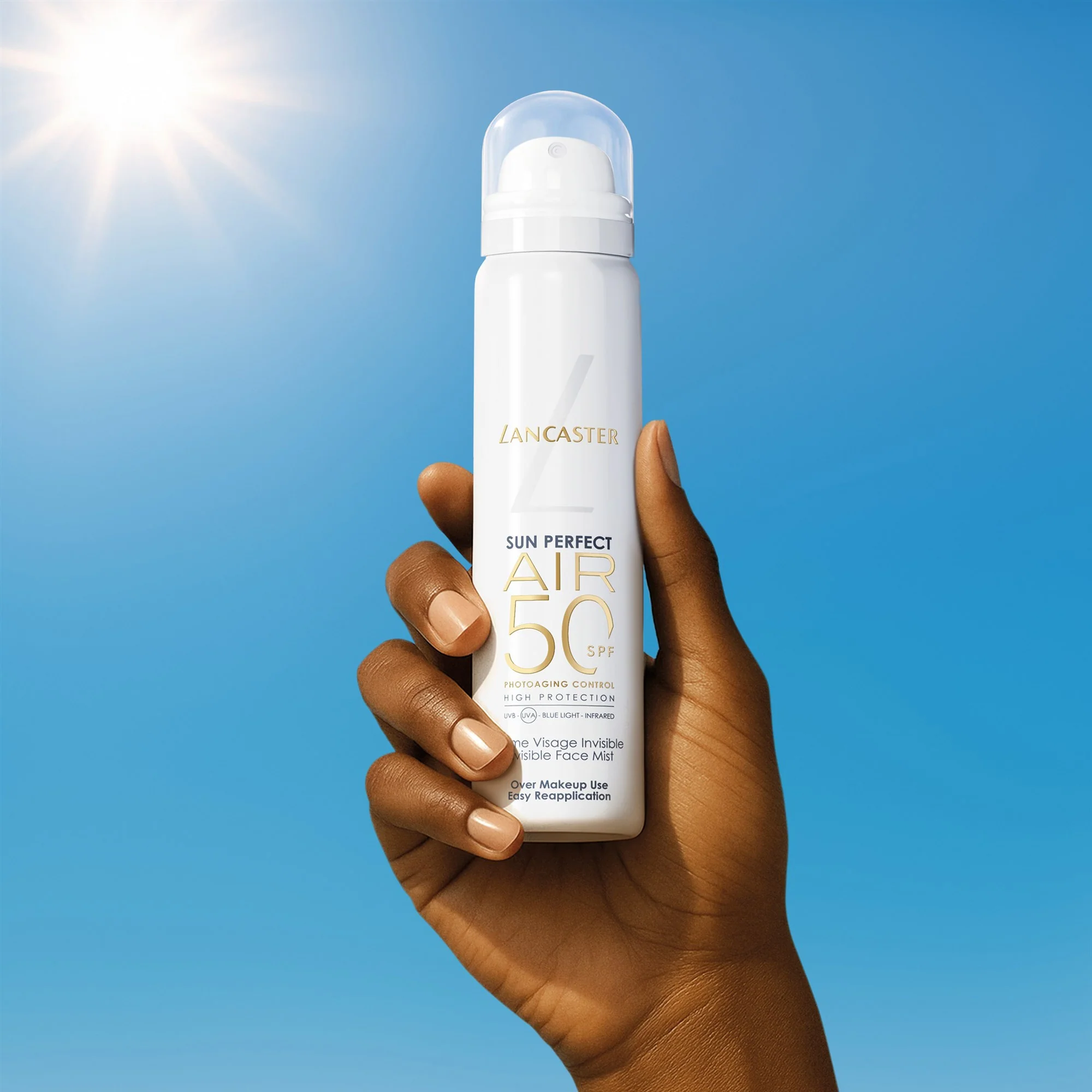 LANCASTER Sun Perfect Air Invisible Face Mist Spf50 75 ml - Image 5