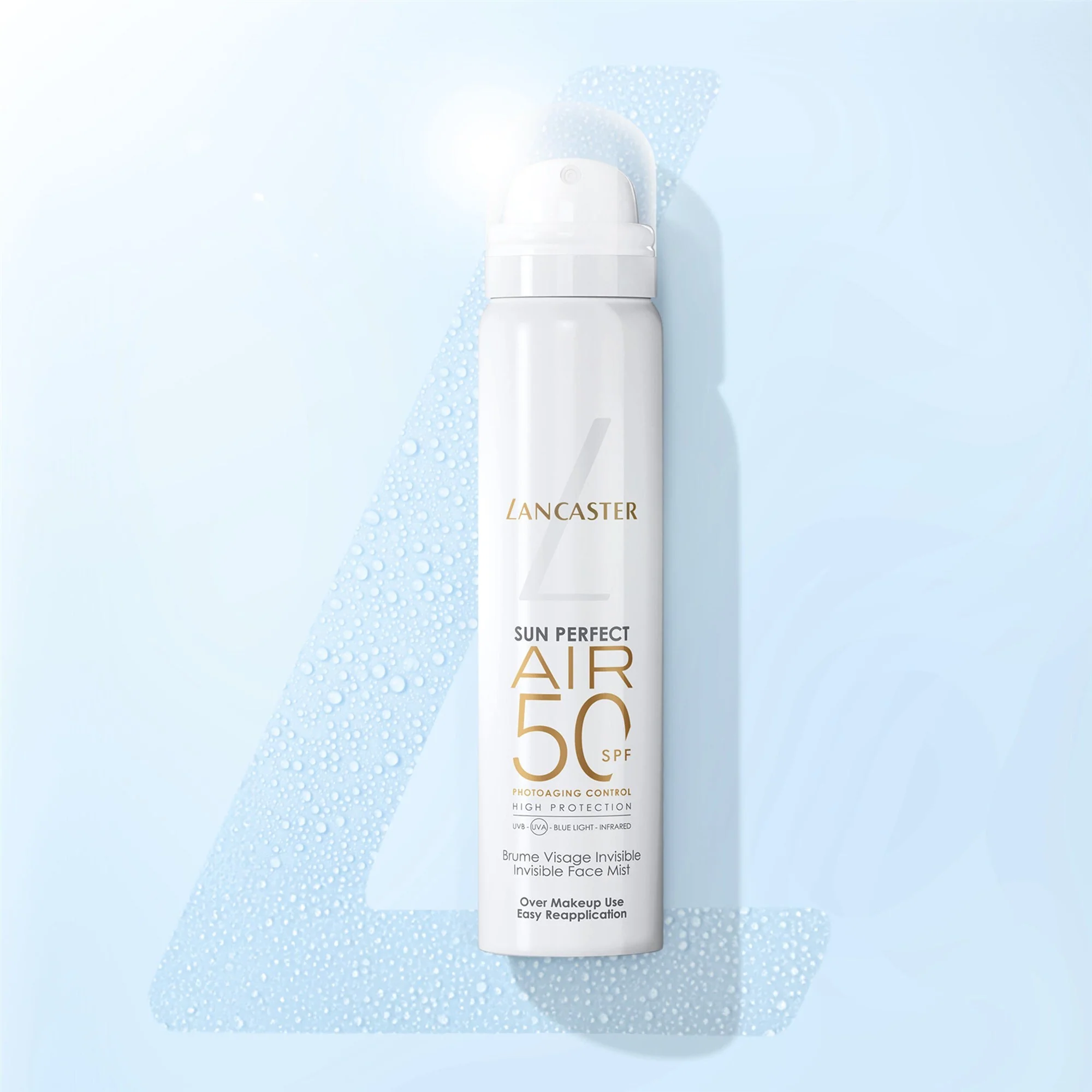 LANCASTER Sun Perfect Air Invisible Face Mist Spf50 75 ml - Image 7