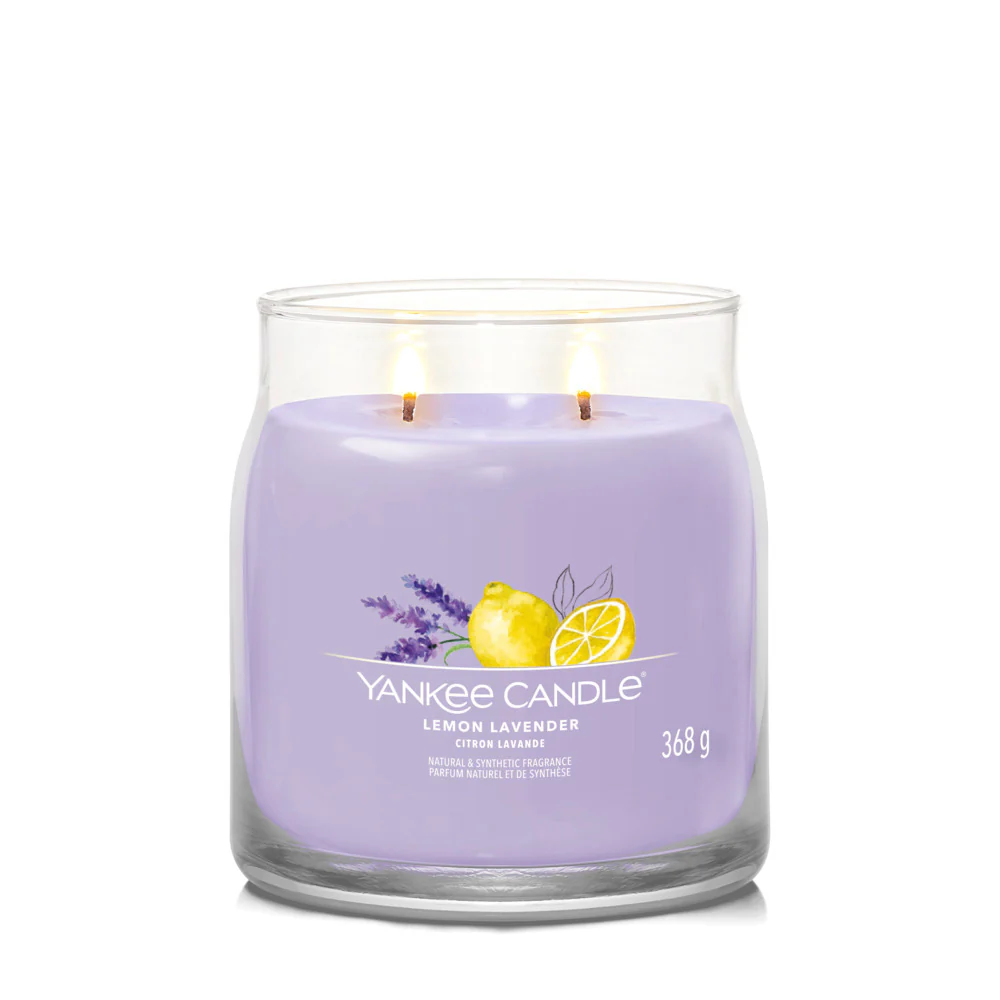 Yankee Candle Lemon Lavender Signature Media Lavender Signature - Image 2