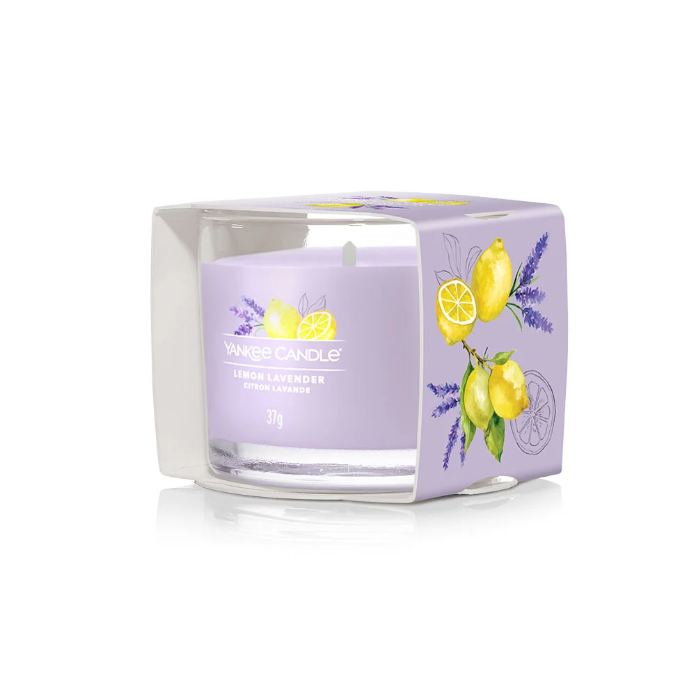 Yankee Candle Lemon Lavender Votive Lavender - Image 3