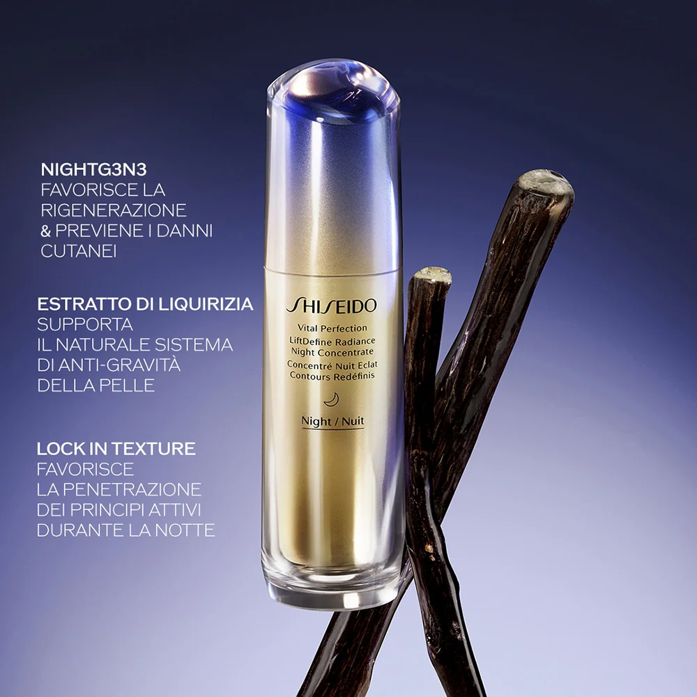 Shiseido LiftDefine Radiance Night Concentrate 40 ml - Image 3
