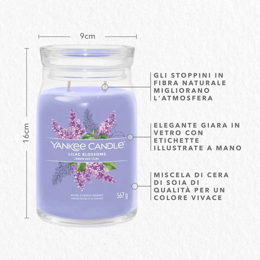 Yankee Candle Lilac Blossoms Signature Grande Blossoms Signature - Image 2