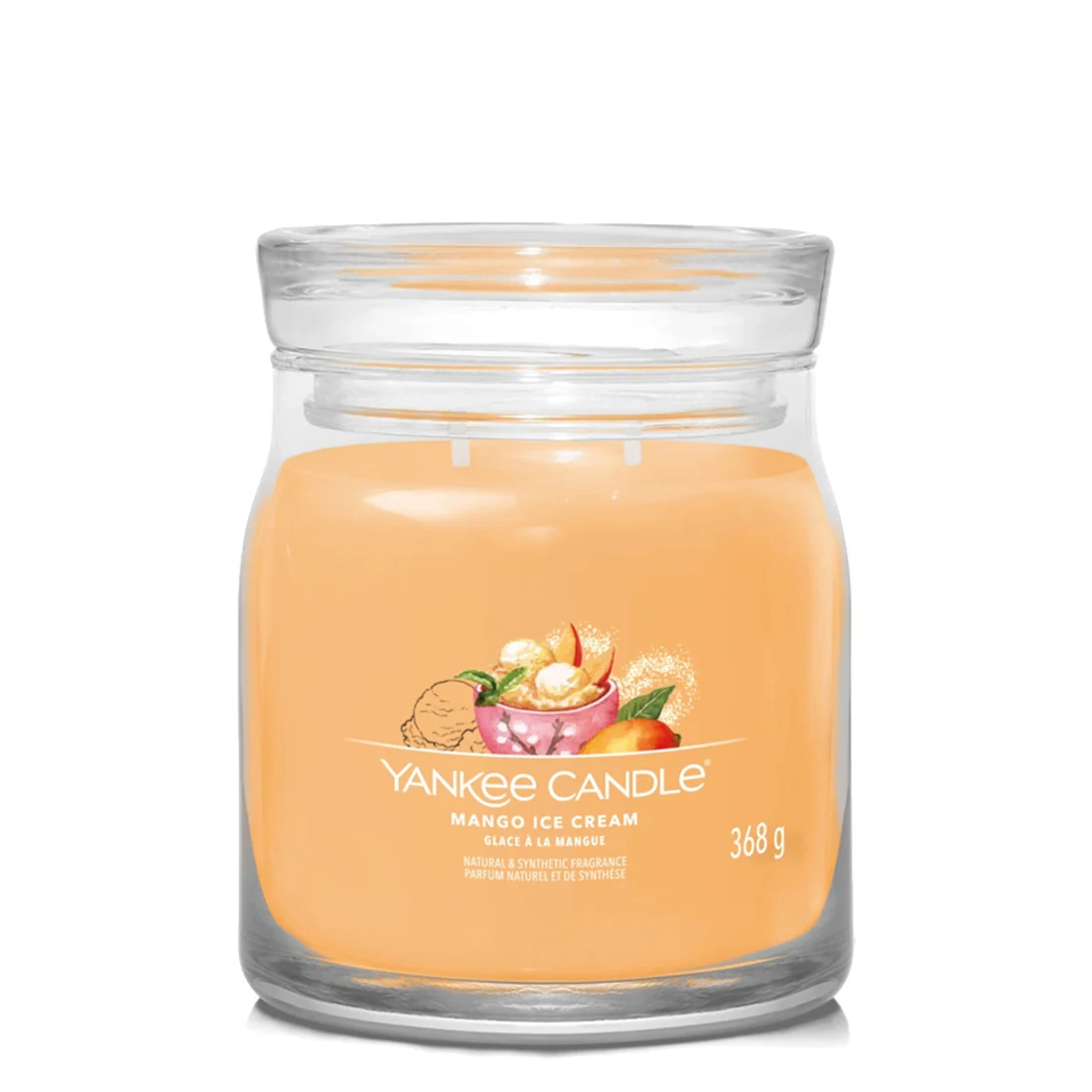 Yankee Candle Mango Ice Cream Signature Media Ice Cream Signature