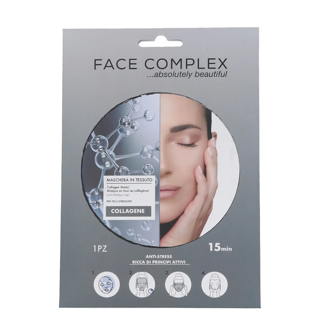 Face Complex Maschera in Tessuto Collagene 1 pz