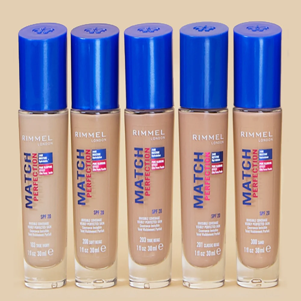 Rimmel Match Perfection 103 True Ivory SPF20 - Image 4